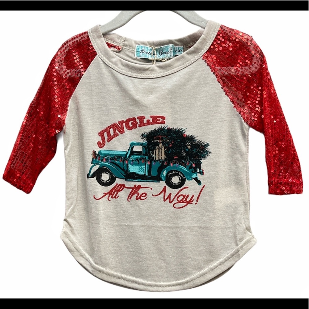 Southern Grace Toddlers Christams T Shirt